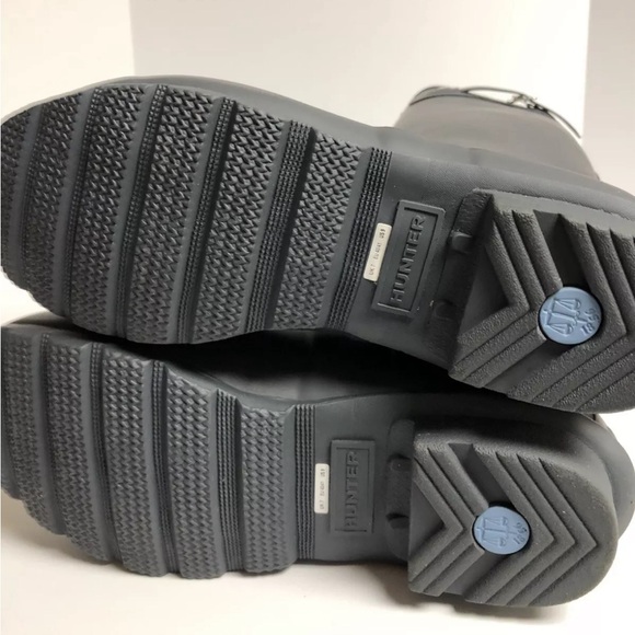 NEW Hunter Womens Original Tall Rain Boot Dark Slate Size 9 M - Picture 4 of 5